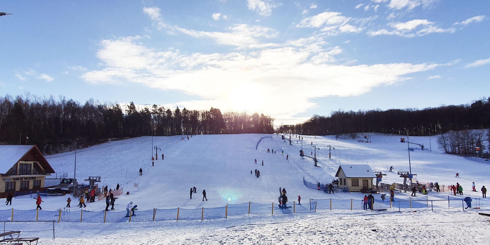 Ski slope in Rablow