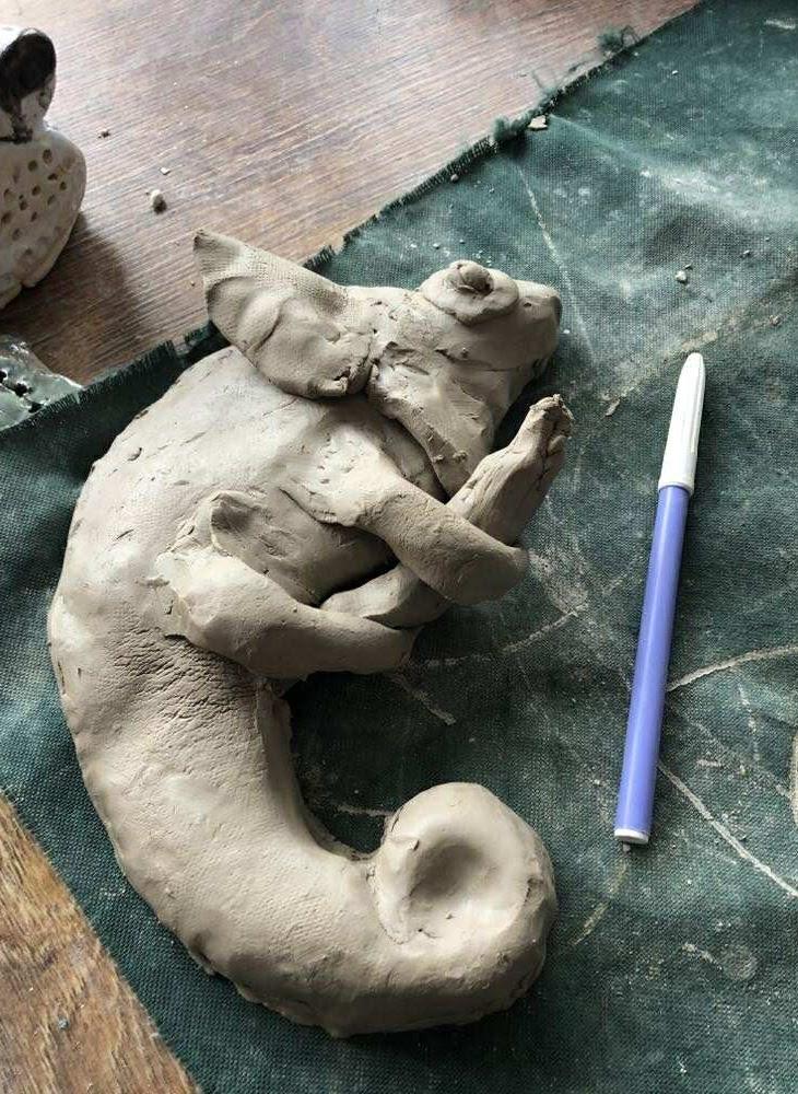 Ceramics workshop at Po Kolei Habitat