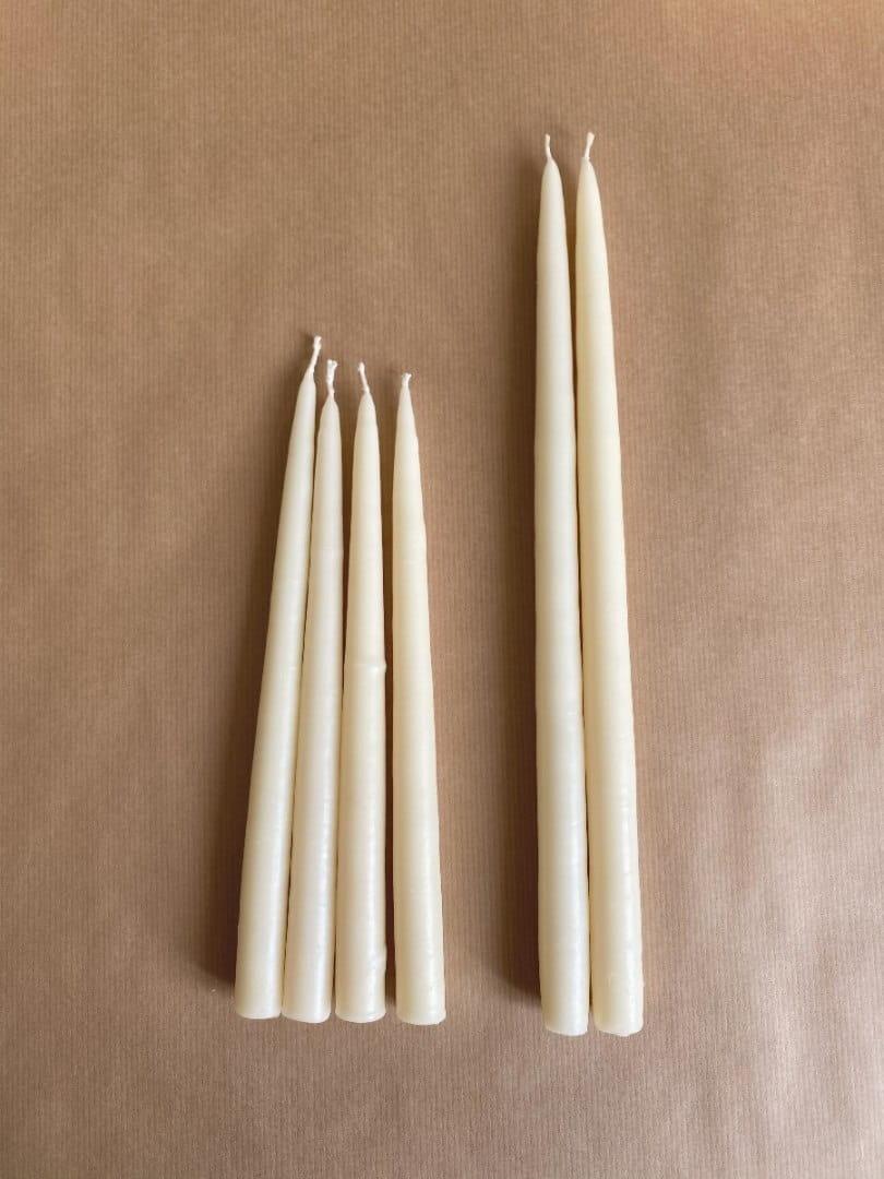 Creating beeswax candles